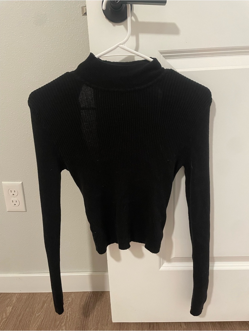 Open back sweater